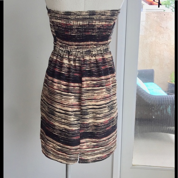 VOLCOM S DRESS SKETCHED OUT TUBE DRESS WRAP AROUND - Picture 4 of 5